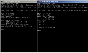 Transactions Consitency