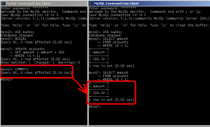 Transactions Consitency