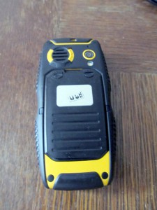 JCB Pro-Talk Toughphone - отзад