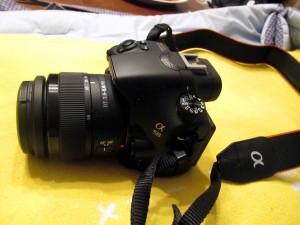 Sony a58 отстрани